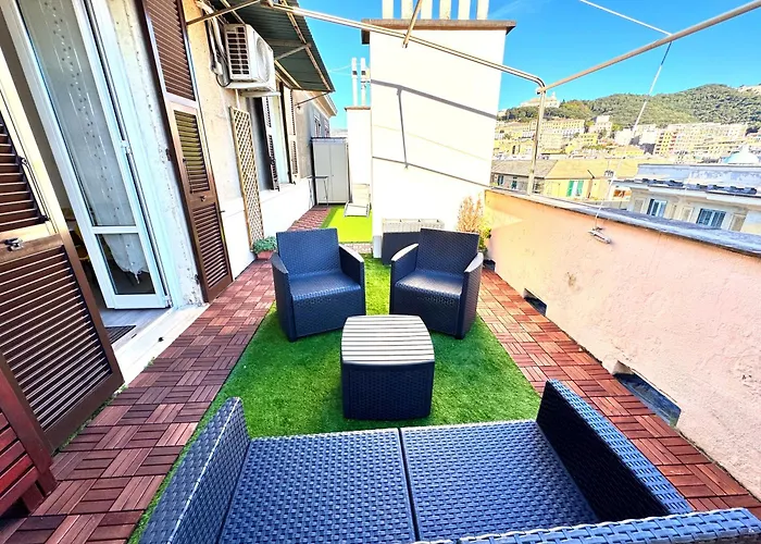 Plein Ciel - Attico Vicino Al Centro - Parcheggio Privato