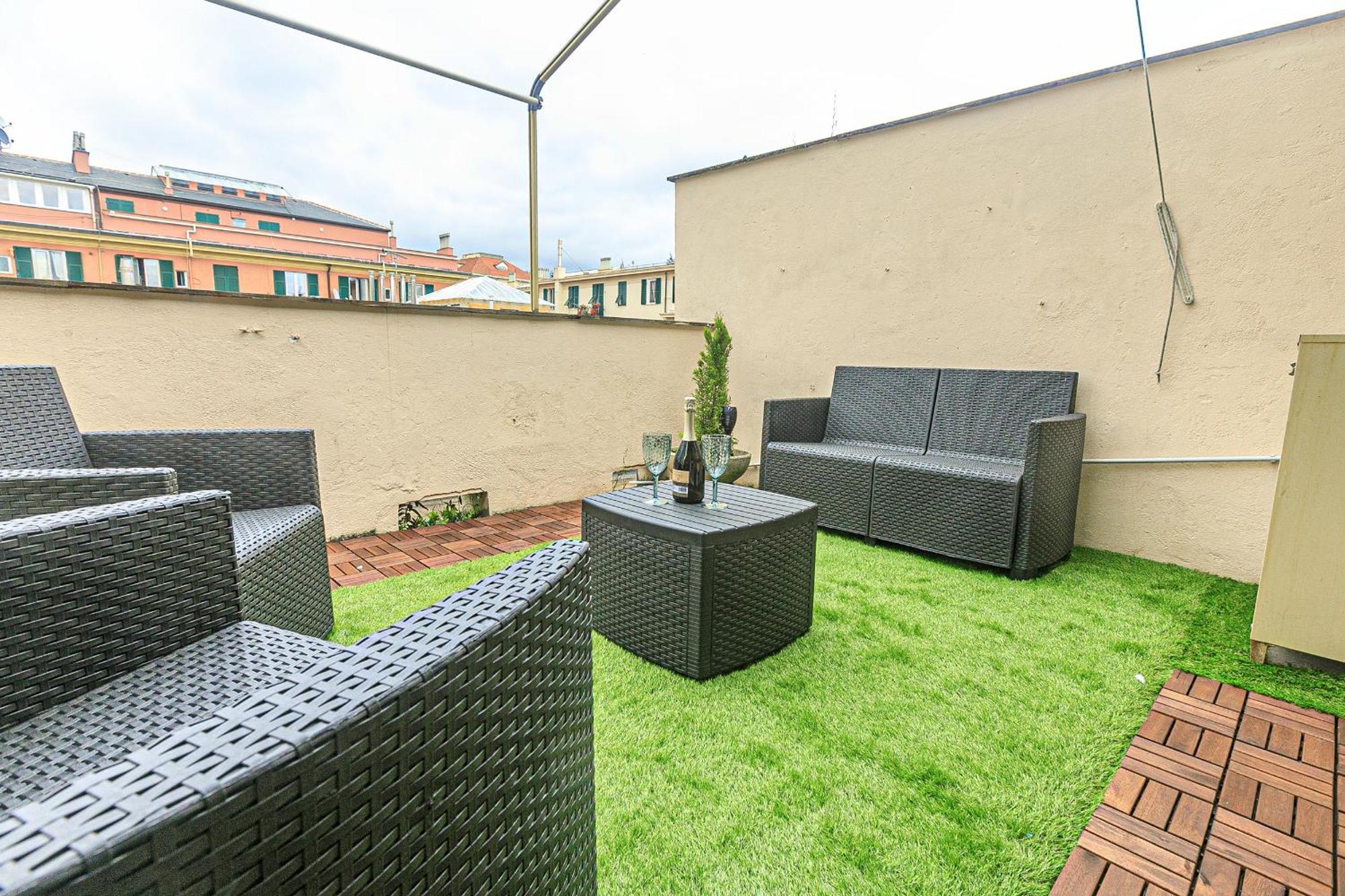 Apartment Plein Ciel - Attico Vicino Al Centro - Parcheggio Privato Genua